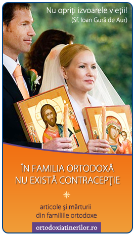 In familia ortodoxa nu exista contraceptie